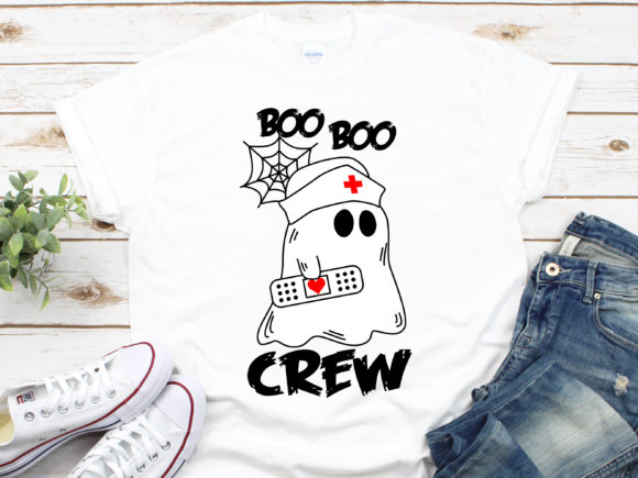 Boo Boo Crew Funny Halloween Nurse Ghost Review