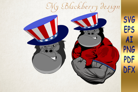 Gorilla in Top Hat Hippie Embroidery Review