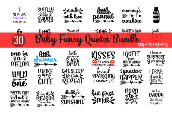 Review: Baby Funny Quotes Bundle for Embroidery