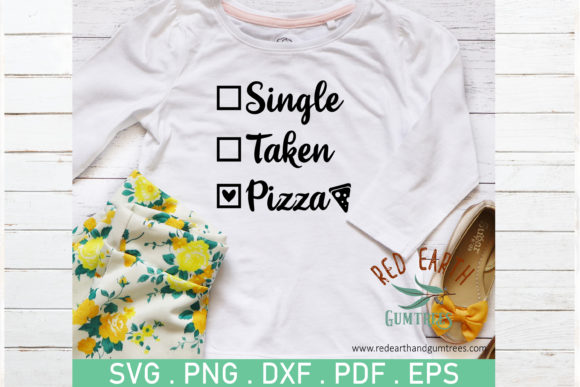 Single Taken Pizza Funny Valentines Review