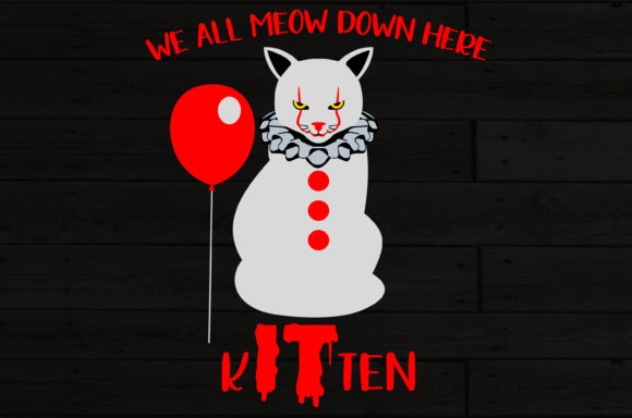 We All Meow Down Here Kitten Cat Lover Review